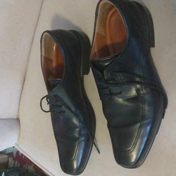 ECCO Men’s Black Dress Oxford Shoes EU 45 US 11.5 - Picture 7 of 8